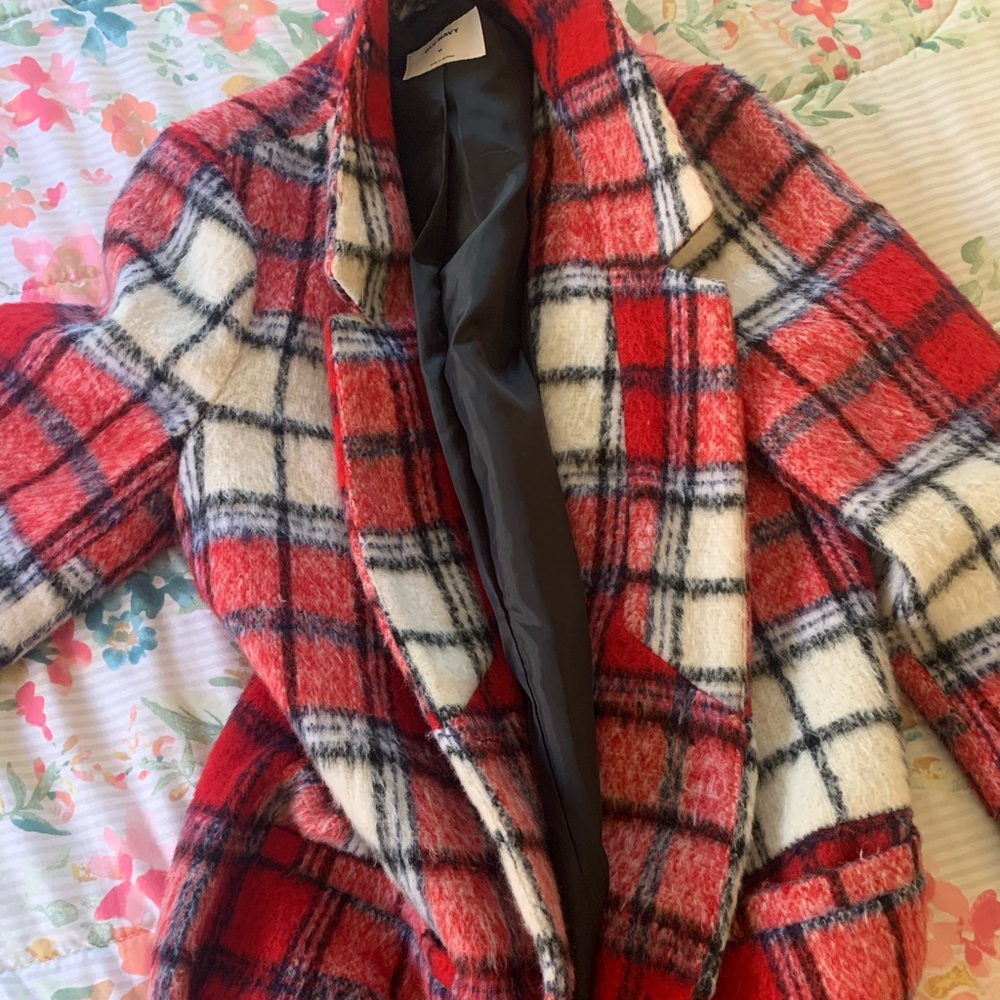 Buffalo plaid check jacket